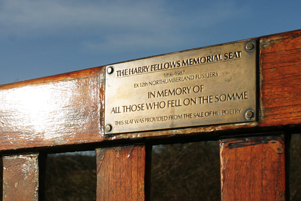 Harry Fellows Memorial Seat