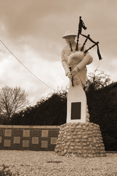 Piper's memorial de Longueval