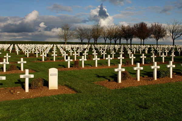 Le cimetière militaire français de Rancourt