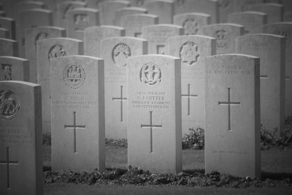 cimetière sud-africain dans la Somme